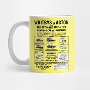 LOCAL CAR DEALER AD - 1962 (British cars) Mug